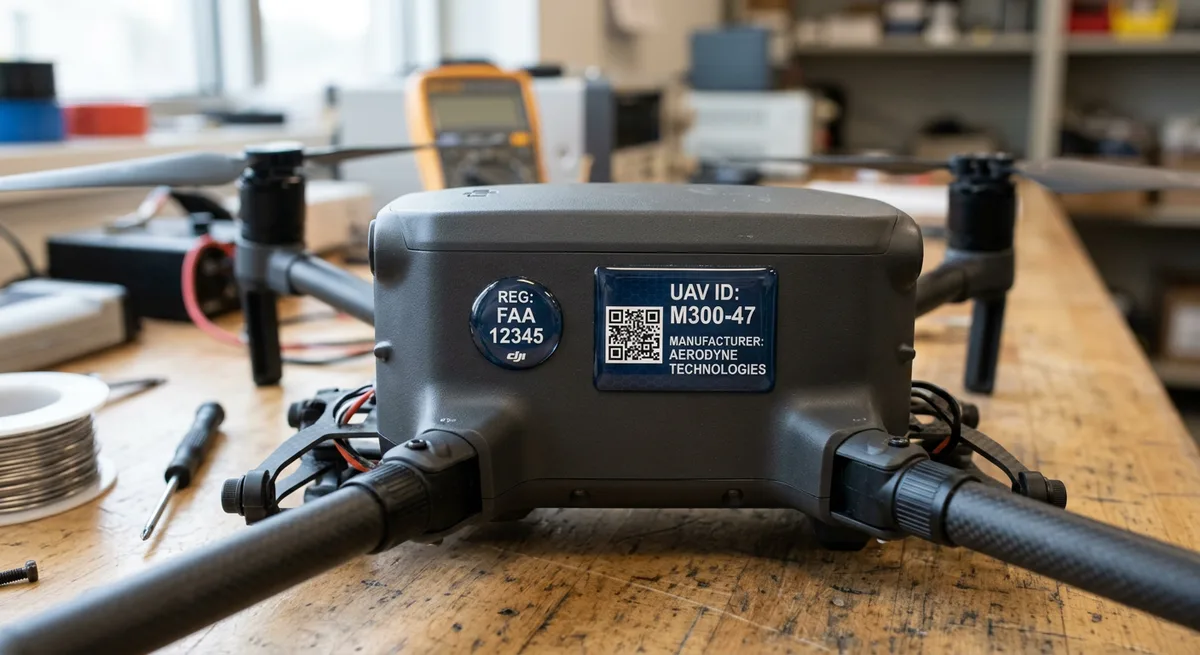 Aerospace and defense dome label application 4