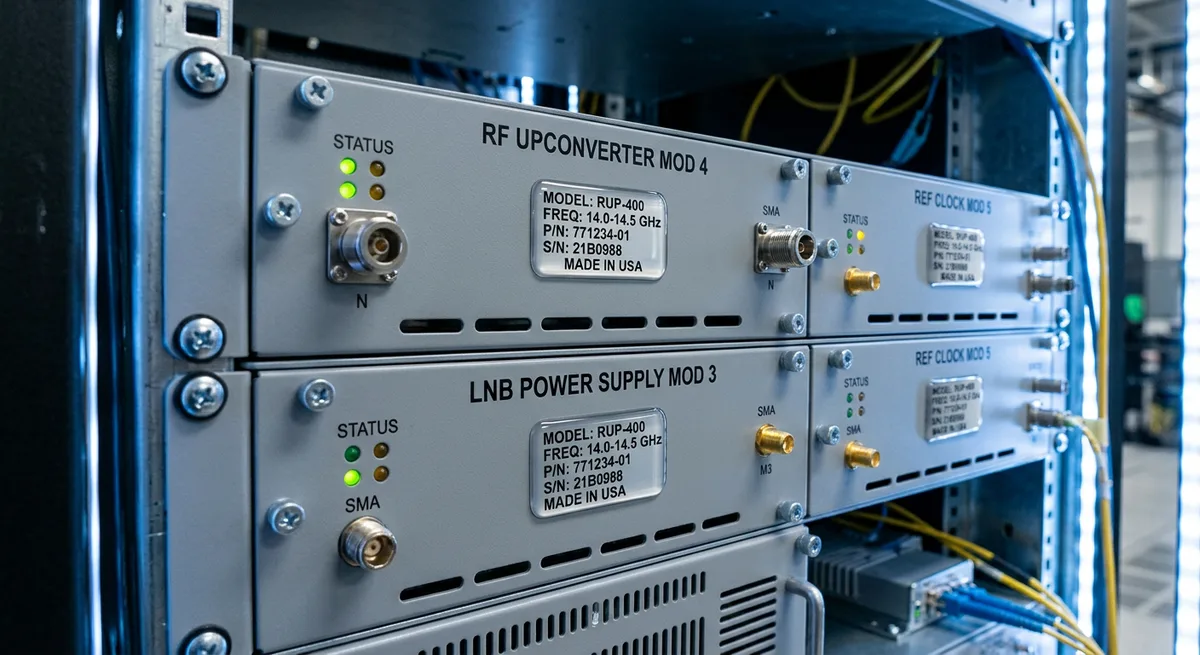 Aerospace and defense dome label application 5