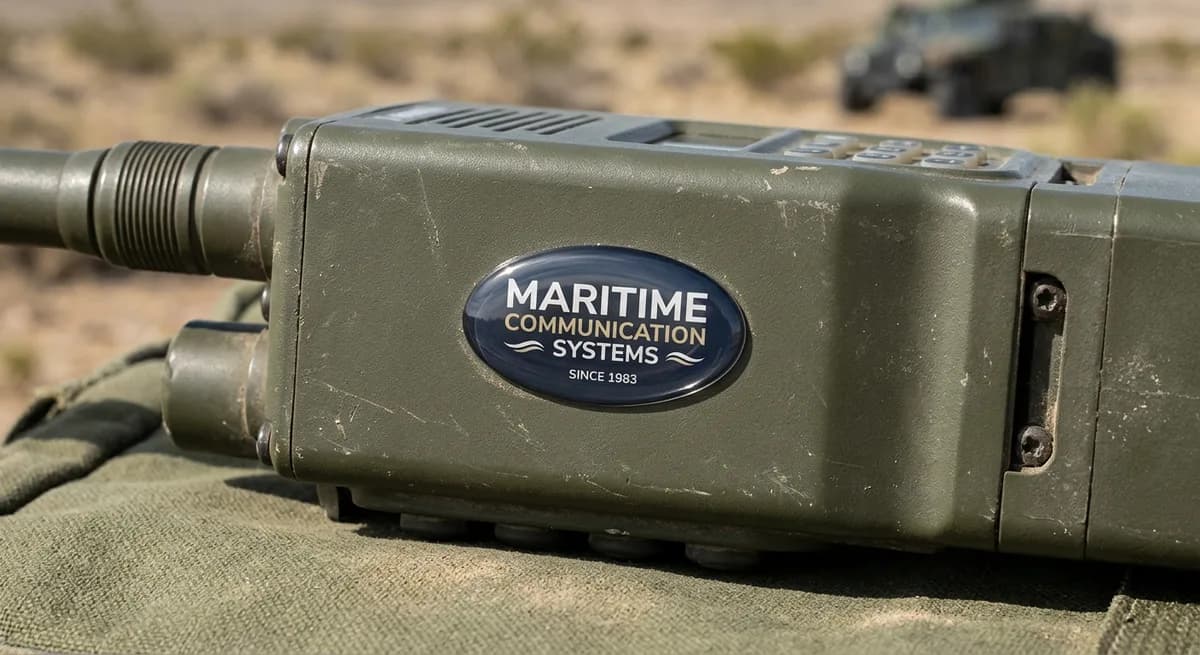 Aerospace and defense dome label application 6