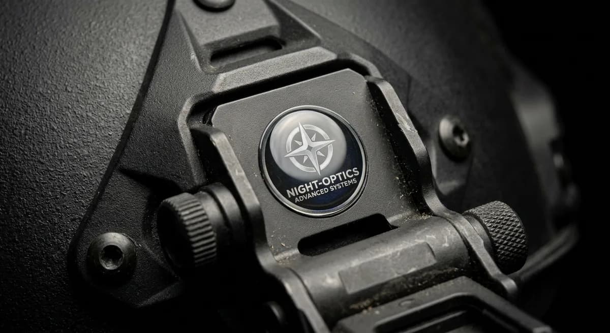 Aerospace and defense dome label application 7