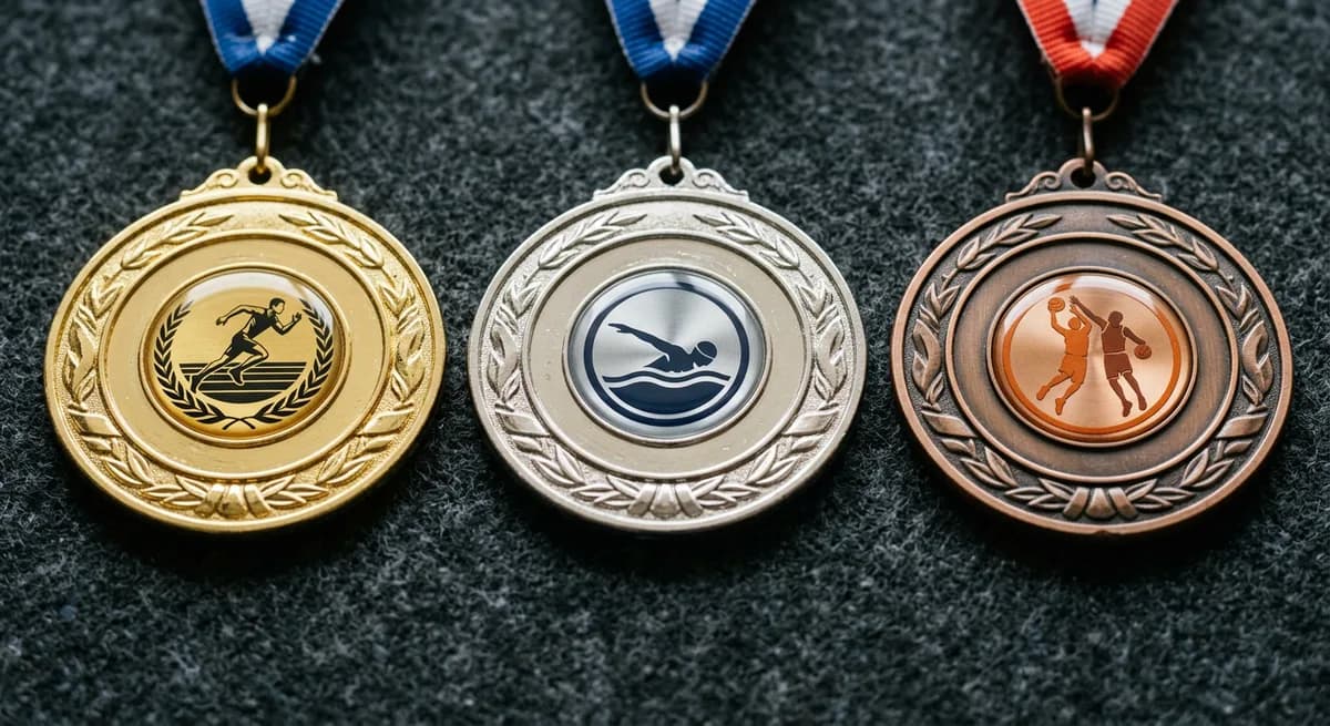 Awards trophies dome label application 2