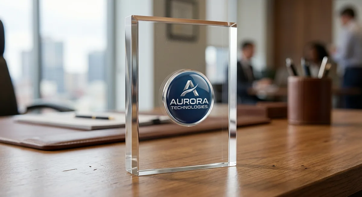 Awards trophies dome label application 5