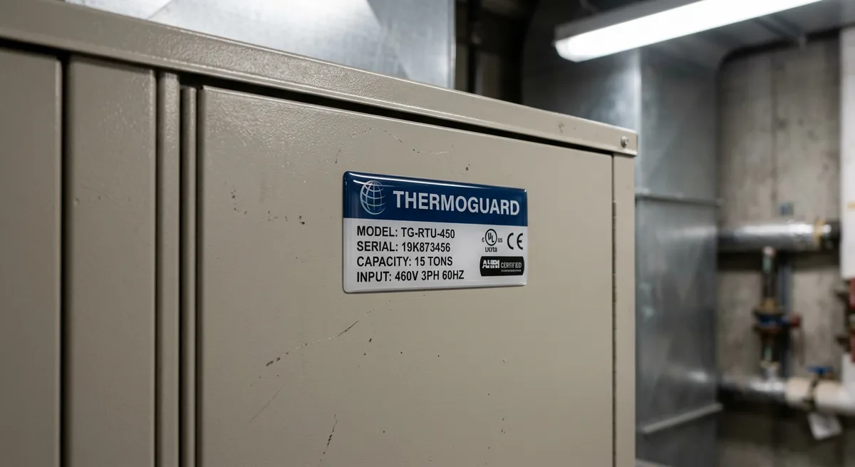 Construction dome labels