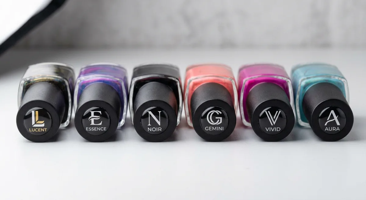 Cosmetics and beauty dome label application 7