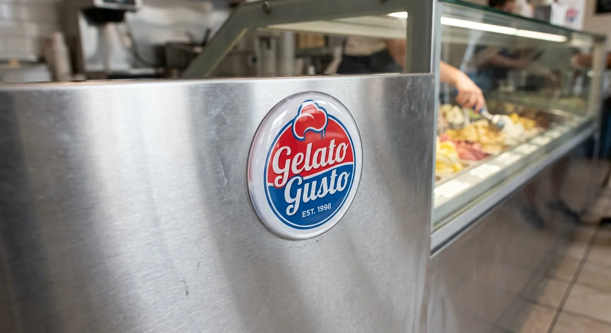 Food and beverage dome label application 4