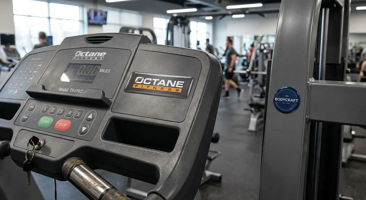 Sporting goods dome label application 3