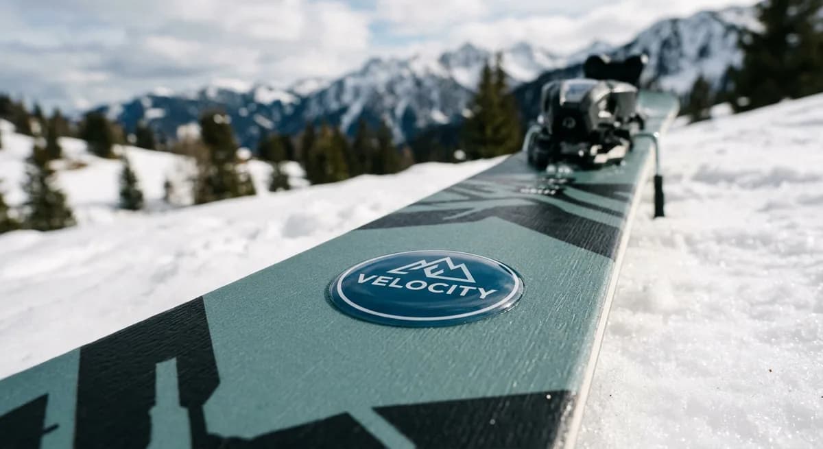 Sporting goods dome label application 4