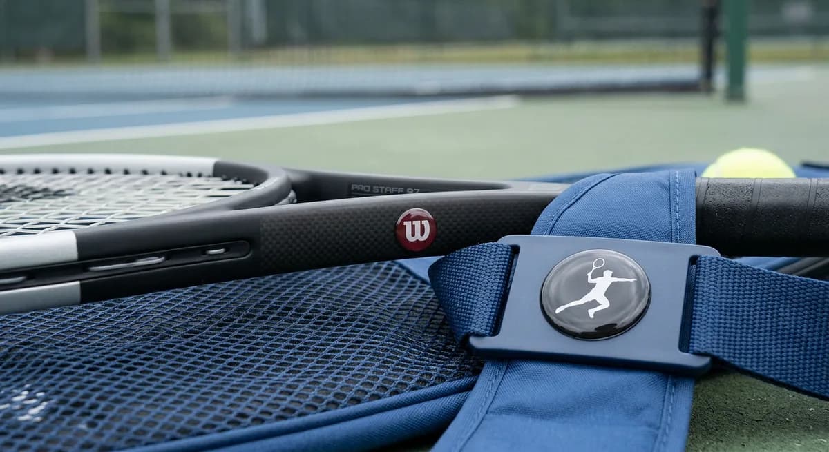 Sporting goods dome label application 6